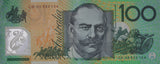 1996 $100 Fraser/Evans Banknote Registration Shift Error VF