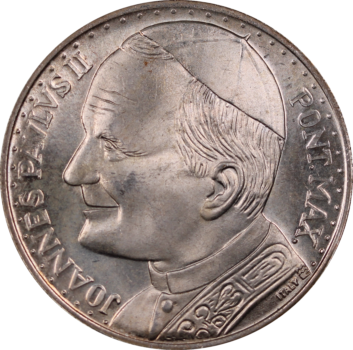Italy Pope John Paul II Ora Pro Nobis Medal – Thompsons Coins
