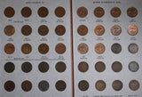 Halfpenny Collection in Dansco Album (Missing 1923)