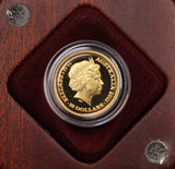 2011 1/10oz Year of the Rabbit Gold Proof Coin