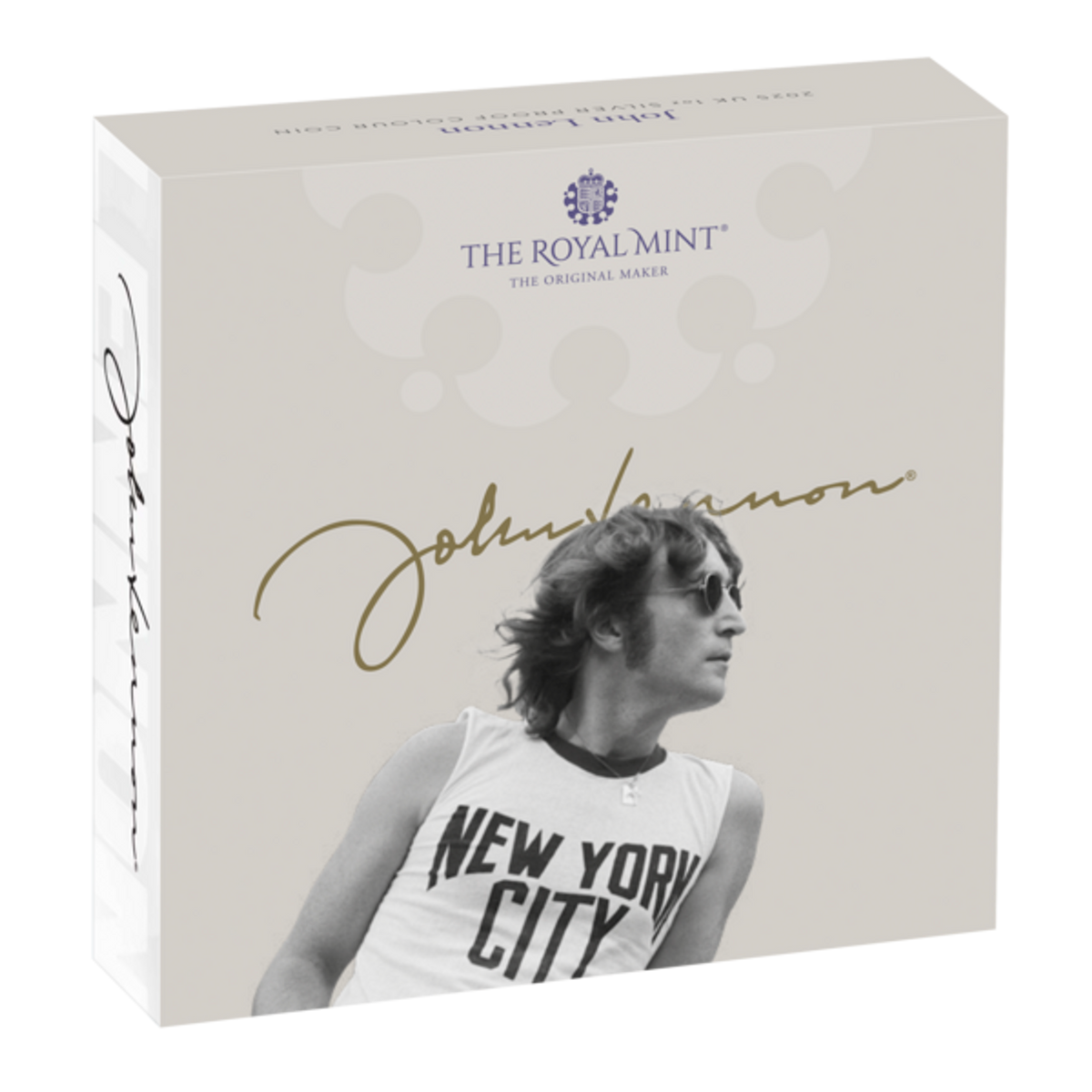 John Lennon 2025 UK 1oz Silver Proof Colour Coin – Thompsons Coins