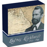 2013 $2 Ludwig Leichhardt 2oz Silver Coloured Proof Coin