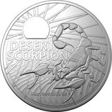 2023 Desert Scorpion 5oz Silver Coin