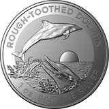 2023 Rough-Toothed Dolphin 1oz Silver Coin