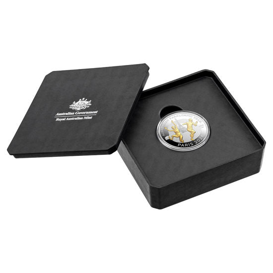 Australian Paralympic Team $5 Selectively Gold-Plated Proof Coin