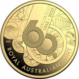 2025 $1 60th Anniversary of the Royal Australian Mint 1/10oz Gold Proof