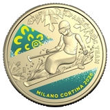 2026 Australian Winter Paralympic Team - $1 UNC Coloured Coin
