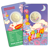 2026 Tooth Fairy - $2 Coloured UNC Coin in Card