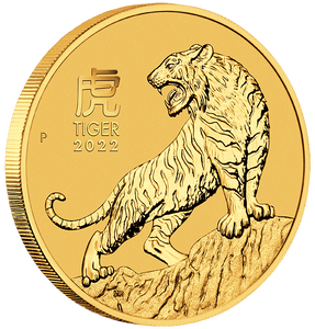 2022 Year of the Tiger 1/10oz Gold Coin