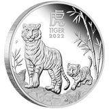 Australian Lunar Series III 2022 Year of the Tiger Silver Proof Three-Coin Set