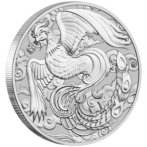 Chinese Myths and Legends Phoenix 2023 1oz Platinum Reverse Proof Coin