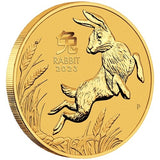 2023 Year of the Rabbit 1/20oz Gold Bullion Coin