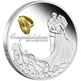 Wedding 2024 1oz Silver Proof Coin