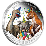 Happy Birthday 2025 1/2oz Silver Proof Coloured Coin