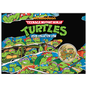 Teenage Mutant Ninja Turtles 2025 Collector Coin in Card