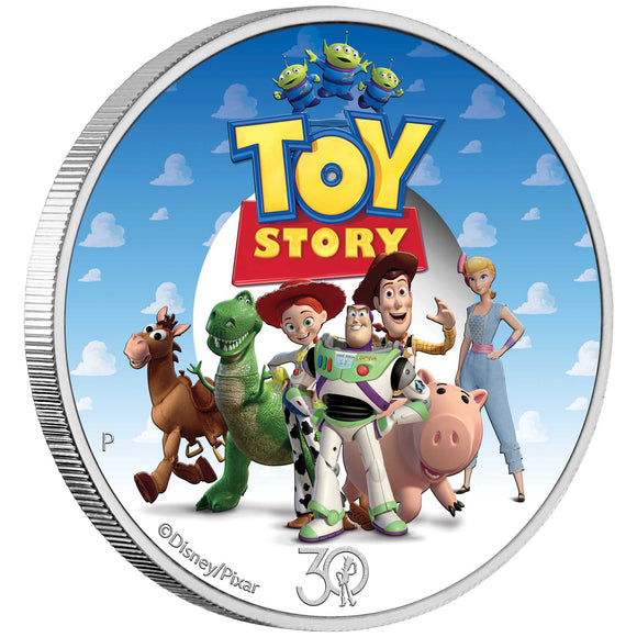 30 Years of Toy Story 2025 1/2oz Silver Proof Coloured Coin