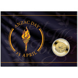 Anzac Day 2026 Coin in Card