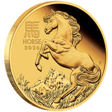 Australian Lunar Series III 2026 Year of the Horse 1/10oz Gold Proof Coin