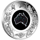 Great Southern Land 2026 1oz Silver Proof Matrix Opal Coin