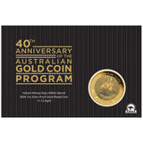 Hobart Money Expo Special Australian Nugget 40th Anniversary 2026 1oz Silver Proof Gold-Plated Coin