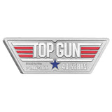 40 Years of Top Gun 2026 1oz Silver Coloured Logo-Shaped Coin