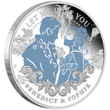 Bridgerton - Benedict and Sophie 2026 1/2oz Silver Proof Coloured Coin