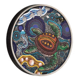 Turtle Yaunati 2026 2oz Silver Antiqued Coloured Coin
