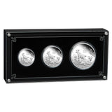 Australian Lunar Series III 2027 Year of the Goat Silver Proof Three-Coin Set