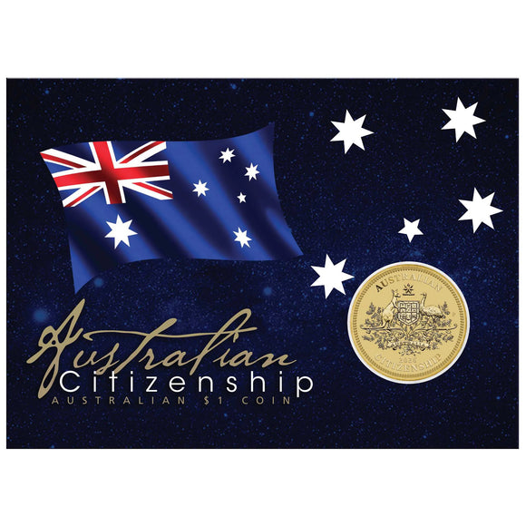 Australian Citizenship 2026 Coin in Card