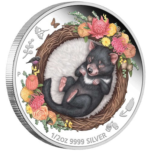 Dreaming Down Under Tasmanian Devil 2021 1/2oz Silver Proof Coin