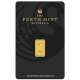 Perth Mint Kangaroo 1g Gold Minted Bar