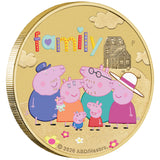 Peppa Pig - Family 2026 Collector Coin in Card