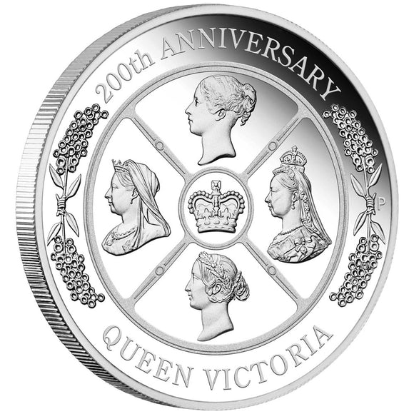 Queen Victoria 200th Anniversary 2019 1oz Silver Proof Coin