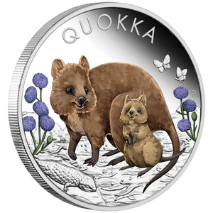 Quokka 2022 1oz Silver Proof Coloured Coin