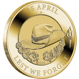 Anzac Day 2026 Coin in Card