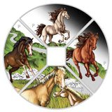 Year of the Horse Quadrant 2026 1oz Silver Proof Coloured Four-Coin Set