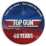 40 Years of Top Gun 2026 1oz Silver Coloured Coin