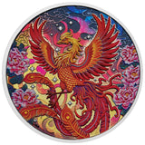 Imperial Vermilion Phoenix 2026 3oz Silver Proof Coloured Coin