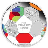 FIFA World Cup™ 2026 1/2oz Silver Proof Coloured Coin