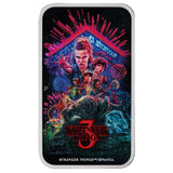 Stranger Things - Season 3 2026 1oz Silver Coloured Rectangular Coin