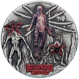 Stranger Things Villains 2026 2oz Silver Antiqued Coloured Coin