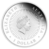 Australian Opal Series Tasmanian Devil 2014 1oz Silver Proof Coin