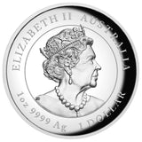 Australian Lunar Series III 2021 Year of the Ox 1oz Silver Proof High Relief Coin