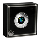 Australian Opal Lunar Series 2021 Year of the Ox 1oz Silver Proof Coin