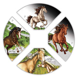 Year of the Horse Quadrant 2026 1oz Silver Proof Coloured Four-Coin Set