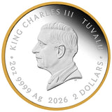 House of Bridgerton 2026 2oz Silver Proof Gilded Coin