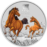 2025 Hobart Money Expo 2026 Year of the Horse 1/4oz Silver Coin