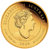 End of WWII 75th Anniversary 2020 1/4oz Gold Proof Coin (Coin Only)