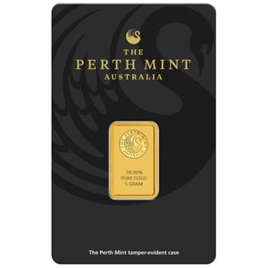 Perth Mint Kangaroo 5g Gold Minted Bar