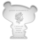 Pink Panther™ 60th Anniversary 2024 1oz Silver Minted Mini Coin